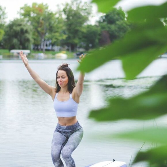 Lululemon Wunder Under Pant III Luxtreme, size 4, in Diffusion White Black - Picture 11 of 12